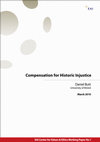 Research paper thumbnail of Compensation for Historic Injustice