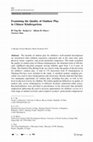 Research paper thumbnail of Examining the Quality of Outdoor Play in Chinese Kindergartens