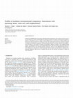 Research paper thumbnail of Profiles of academic/socioemotional competence: Associations with parenting, home, child care, and neighborhood