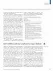 Research paper thumbnail of SGLT2 inhibitors and renal complications in type 1 diabetes