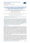 Research paper thumbnail of Ecosystem Based Adaptation (EbA) & Engineering Options (EOs) as a Solution for Climate Change induced Flood Hazard in Ajgada Village of Udayapur District, Nepal