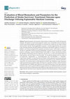 Research paper thumbnail of Evaluation of Blood Biomarkers and Parameters for the Prediction of Stroke Survivors' Functional Outcome upon Discharge Utilizing Explainable Machine Learning