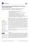 Research paper thumbnail of Vitamin E (Alpha-Tocopherol) Metabolism and Nutrition in Chronic Kidney Disease