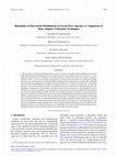 Research paper thumbnail of Bimodality of Directional Distributions in Ocean Wave Spectra: A Comparison of Data-Adaptive Estimation Techniques