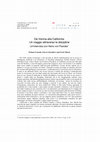 Research paper thumbnail of Da Vienna alla California: Un viaggio attraverso le discipline Un'intervista con Heinz von Foerster *