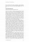 Research paper thumbnail of Close-up on Bergman: Review of John Orr, The Demons of Modernity: Ingmar Bergman and European Cinema’