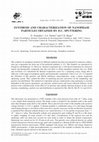 Research paper thumbnail of Synthesis and characterization of nanophase particles obtained by D.C. sputtering