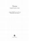 Research paper thumbnail of Romanticism Approximated: Mario Praz’s Idea and Practice of Romantic Studies", Textus 35(3), [Romantic Redirections: New Arenas in Romantic Studies in Italy] D. Saglia and M. Gamer (eds), 2022, pp. 17-35