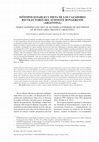 Research paper thumbnail of Stable isotopes and diet of hunters gatherers of southwest of Buenos Aires province (Argentina)