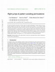 Research paper thumbnail of Right-jumps and pattern avoiding permutations