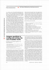 Research paper thumbnail of Category specificity in reading and writing: the case of number words