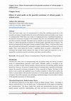 Research paper thumbnail of Adebayo Ola Afolaranmi. Effects of social media on the peaceful coexistence of African people: A critical review. (2023). Jozac Publishers