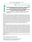 Research paper thumbnail of Análisis multitemporal del uso del suelo y vegetación en el Parque Nacional Cumbres de Monterrey