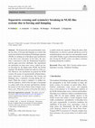 Research paper thumbnail of Separatrix crossing and symmetry breaking in NLSE-like systems due to forcing and damping