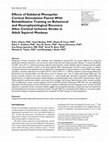 Research paper thumbnail of Effects of Subdural Monopolar Cortical Stimulation Paired With Rehabilitative Training on Behavioral and Neurophysiological Recovery After Cortical Ischemic Stroke in Adult Squirrel Monkeys