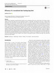 Research paper thumbnail of Efficiency of a recreational deer hunting bag limit