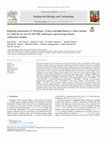 Research paper thumbnail of Ripening assessment of ‘Ortanique’ (Citrus reticulata Blanco x Citrus sinensis (L) Osbeck) on tree by SW-NIR reflectance spectroscopy-based calibration models