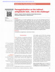 Research paper thumbnail of Panagglutination on the indirect antiglobulin test... this is the challenge!