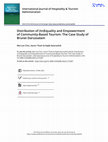 Research paper thumbnail of Distribution of In Equality and Empowerment of Community Based Tourism The Case Study of Brunei Darussalam