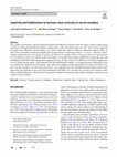 Research paper thumbnail of Captivity and habituation to humans raise curiosity in vervet monkeys