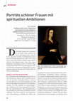 Research paper thumbnail of Porträts schöner Frauen mit spirituellen Ambitionen