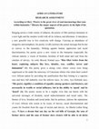 Research paper thumbnail of BEN OKRI POETRY ANALYSIS