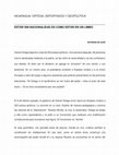 Research paper thumbnail of NICARAGUA: ORTEGA, DEPORTADOS Y GEOPOLÍTICA
ESTAR SIN NACIONALIDAD ES COMO ESTAR EN UN LIMBO