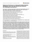 Research paper thumbnail of Subgenome dominance in an interspecific hybrid, synthetic allopolyploid, and a 140-year- old naturally established neo-allopolyploid monkeyflower