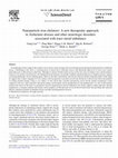 Research paper thumbnail of Nanoparticle iron chelators: A new therapeutic approach in Alzheimer disease and other neurologic disorders associated with trace metal imbalance