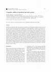 Research paper thumbnail of Competitive abilities of introduced and native grasses