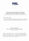 Research paper thumbnail of New Granular Model Medium To Investigate Smoldering Fronts Propagation—Experiments