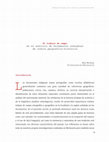 Research paper thumbnail of El trabajo de campo en el análisis de documentos indígenas de índole geográfica-histórica