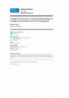 Research paper thumbnail of Trilogie de la personne. La pensée philosophique et l’engagement politique de Denis de Rougemont