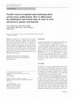 Research paper thumbnail of Parallel transverse-sigmoid sinus harboring dural arteriovenous malformation. How to differentiate the pathological and normal sinus in order to treat and preserve patency and function