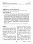 Research paper thumbnail of Genetic Screening