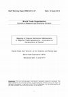 Research paper thumbnail of Mapping of Dispute Settlement Mechanisms in Regional Trade Agreements - Innovative or Variations on a Theme?