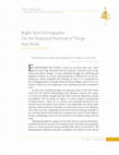 Research paper thumbnail of Bright Spot Ethnography: On the Analytical Potential of Things that Work