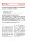 Research paper thumbnail of Determination of ruthenium(III) in the presence of micellar medium by derivative spectrophotometric technique