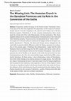 Research paper thumbnail of The Missing Link: The Homoian Church in the Danubian Provinces and Its Role in the Conversion of the Goths