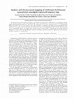 Research paper thumbnail of Analysis and chromosomal mapping of Leishmania (Leishmania) amazonensis amastigote expressed sequence tags