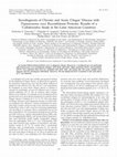 Research paper thumbnail of Serodiagnosis of Chronic and Acute Chagas' Disease with Trypanosoma cruzi Recombinant Proteins: Results of a Collaborative Study in Six Latin American Countries