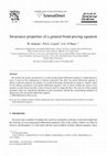 Research paper thumbnail of Invariance properties of a general bond-pricing equation