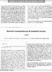 Research paper thumbnail of Bacterial immunotherapy in bronchial asthma