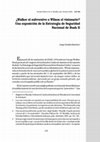 Research paper thumbnail of ¿Walker el subversivo o Wilson el visionario? Una exposición de la Estrategia de Seguridad Nacional de Bush II