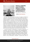 Research paper thumbnail of Trova lerrore. Alan Turing, Philip K. Dick e l'Intelligenza Artificiale