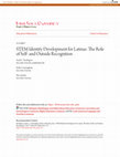 Research paper thumbnail of STEM Identity Development for Latinas: The Role of Self- and Outside Recognition