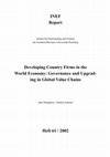 Research paper thumbnail of Developing country firms in the world economy: Governance and upgrading in global value chains