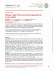 Research paper thumbnail of Allergic fungal rhino sinusitis with granulomas: A new entity?