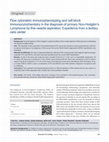 Research paper thumbnail of Flow cytometric immunophenotyping and cell block immunocytochemistry in the diagnosis of primary Non-Hodgkin′s Lymphoma by fine-needle aspiration: Experience from a tertiary care center