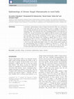 Research paper thumbnail of Epidemiology of chronic fungal rhinosinusitis in rural India